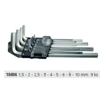 Klíč Sada klíču Imbus bez hlav.CrVa