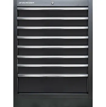 Dílenský stůl Procarosa® Dílenská skříňka Procarosa PROFI TGC-1308 Barva: Černá