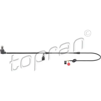 Brzdový systém Snímač, počet otáček kol TOPRAN 109 756