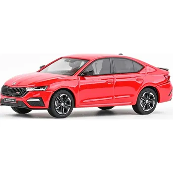 Škoda Octavia IV RS (2020) - Červená Rallye 1:43 Abrex