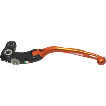 Folding lever ACCOSSATO aluminium, master cylinder oranžová LV017O-29-RST