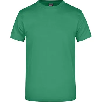 Pánská móda James&Nicholson Unisex triko JN002 Irish Green 4XL