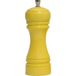 TOMGAST Java Mlýnek na pepř, lesklá žlutá, 14cm