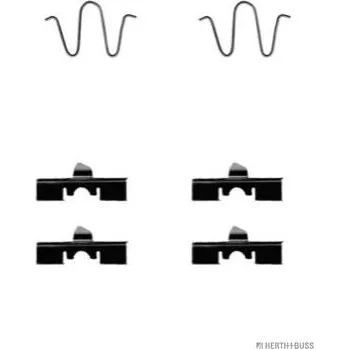 Brzdový kotouč Sada prislusenstvi, oblozeni kotoucove brzdy HERTH+BUSS JAKOPARTS J3663009