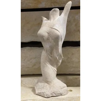 Zahradní dekorace ZahradniDekorace zahradní sošky na zahradu - Torzo ženské - reliéf II, výška 42 cm, 3 kg