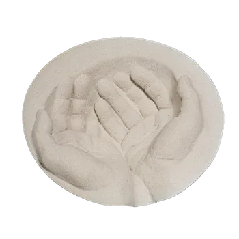 Zahradní dekorace ZahradniDekorace zahradní dekorace - Ruce - miska, pr.23,5 cm, 3,2 kg