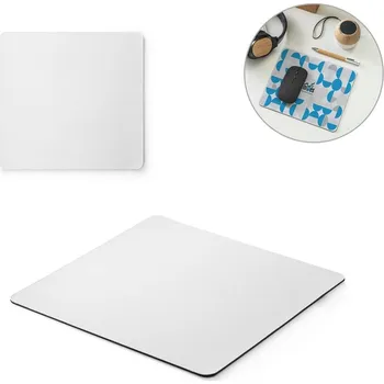 Podložka pod myš BLAIR. Podložka pod myš pro sublimaci bez potisku bez potisku 1 bez potisku