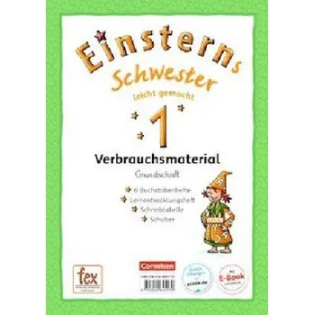 Cizí jazyk Einsterns Schwester - Zu Ausgabe 2015 und Ausgabe 2021 - 1. Schuljahr: Leicht gemacht - Grundschrift: 6 Buchstabenhefte und Lernentwicklungsheft "Das kann ich schon" - Mit Schreibtabelle und Schuber – Roland Bauer,Jutta Maurach (DE)