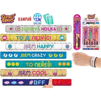 Náramek Náramek Secret Bandz 23cm