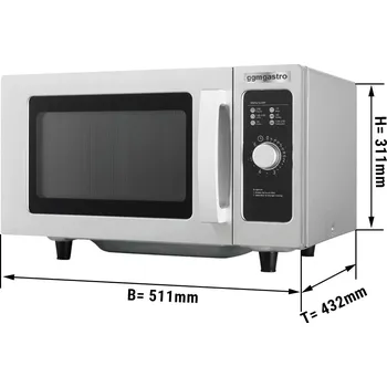 Mikrovlnná trouba G.Gastro Mikrovlnná trouba - 25L - 1000 W