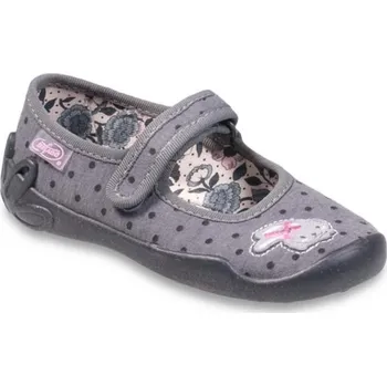 Dívčí bačkory Dívčí balerínky BEFADO BLANCA 114X176 Velikost: 26