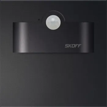 Nástěnné svítidlo LED svítidlo orientační SKOFF Tango Short 120 Senzor Light 10 V DC 1,0 W IP20 LED 6500K 120o černá