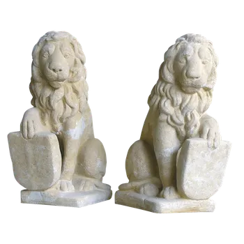 Zahradní dekorace ZahradniDekorace zahradní sochy zvířat - Lev, výška 37 cm, 12 kg