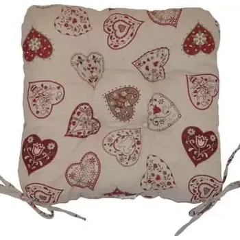 Podsedák Sedák UNI - červená srdce - SLEVA 3% s kodem radost25