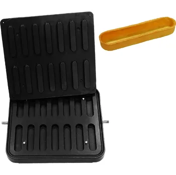 Vaflovač G.Gastro Commercial Tartlet Machine Plates for TMPIC – Éclair - 14-hole - 120×30 mm - 16 mm height