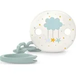 Suavinex Dreams klip na dudlík s řetízkem - MODRÝ