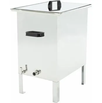 Lyson Vařák na vosk Nerezový vařák na vosk s vodním těsněním + plynový hořák