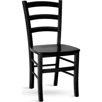 Jídelní židle Dřevěná židle Paysane COLOR - černá - SLEVA 3% s kodem radost25