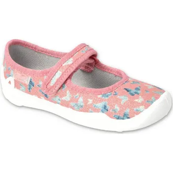 Dívčí bačkory Dívčí balerínky BEFADO BLANCA 114X486 Velikost: 26