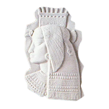 Zahradní dekorace ZahradniDekorace zahradní soška - Kleopatra - reliéf, výška 29 cm, 1,25 kg