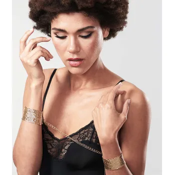 Bijoux Indiscrets Désir Métallique Handcuffs Gold