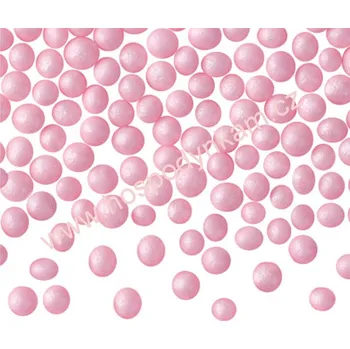 Čokoláda Křupinky- perličky růžové Hmotnost: 50 g