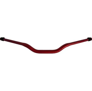 Řídítka ACCOSSATO aluminium, 28.5 mm červená HB183R-2R