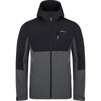 Pánská softshellová bunda Loap Lustav Pánská softshellová bunda SFM2211 Šedá M