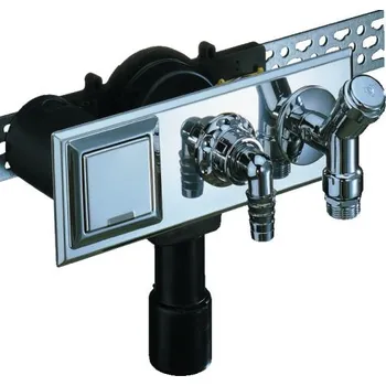 Sifon HL sifon pračka+pračk.ventil+elektr. zásuvka HL406E