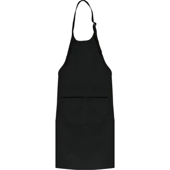 Kuchyňská zástěra Trikon Dětská kuchařská zástěra s kapsami univerzální Černá