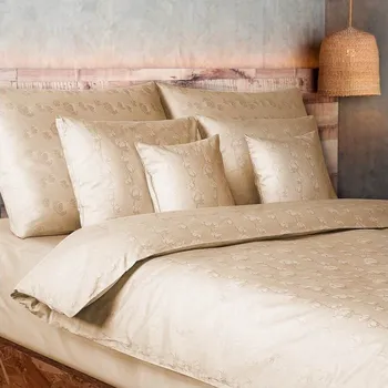 Povlečení Povlečení OREGON Cotton dreams béžová - 140x220 + 70x90 cm (prodloužené)