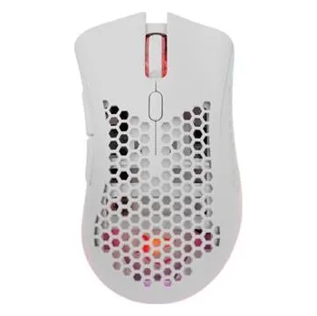 Myš White Shark herní bezdrátová myš LIONEL, 6D, 10 000 dpi, bílá