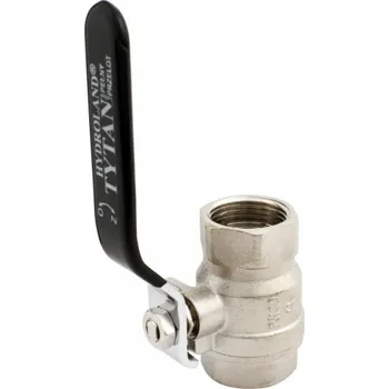 Ventil Hydroland VODNÍ KULOVÝ VENTIL 1/2 TYTAN RUKOJEŤ W/W // ZKW-15-WW-RH-TYTAN