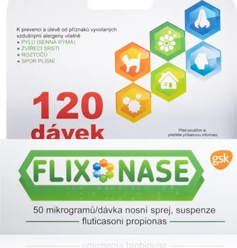 Lék na alergii GlaxoSmithKline Flixonase 50 mcg 120 dávek