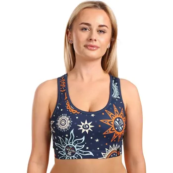 Podprsenka Veselá dámská sportovní podprsenka Dedoles Orient (D-W-AW-SB-C-C-1347) XS Možnost vrácení zboží ZDARMA do 120 dnů!
