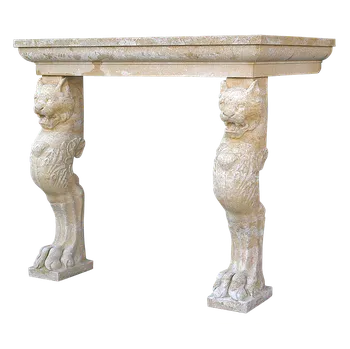 Zahradní altán ZahradniDekorace fasádní a stavební prvky - Krbová noha, výška 82 cm, 31 kg