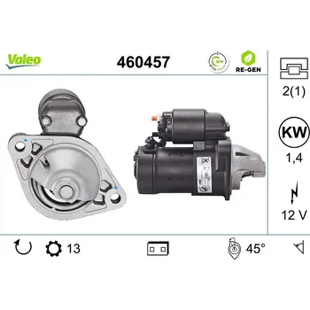 Autoelektrika Startér VALEO 460457