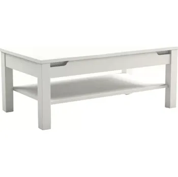 Konferenční stolek ATAN Adonis AS 96 Bílý Laminovaná DTD a MDF