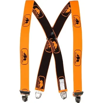 Kšandy Šle na poutka 5SD5 SIP, 110 cm, oranžové (KP-5SD5) (Pracovní šle SIP Protection ve výrazné oranžové barvě s klipsami vhodné pro protipořezové kalhoty do pasu. Šířka 4 cm, délka 110 cm.)