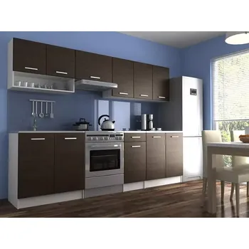 Kuchyňská linka Kuchyňská linka Luigi II 200/260 wenge - doprava zdarma - SLEVA 3% s kodem radost25