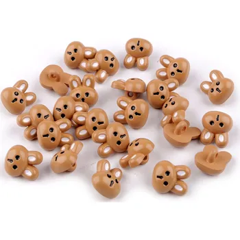 Knoflík Knoflík dětský zajíc, medvídek, panda