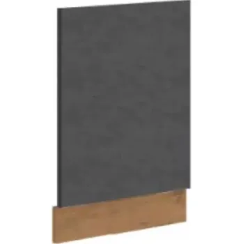 Kuchyňská linka Dvířka na vestavnou myčku nádobí VEGA ZM 570x446 - šedá matná//dub lancelot - SLEVA 3% s kodem radost25