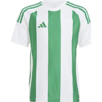 Dětské Tričko s krátkým rukávem ADIDAS STRIPED 24 JSYY IW2138 – Bílá 164