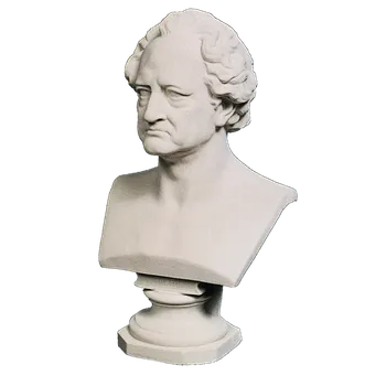 Zahradní dekorace ZahradniDekorace zahradní sochy - Goethe - busta, výška 39 cm, 5,7 kg