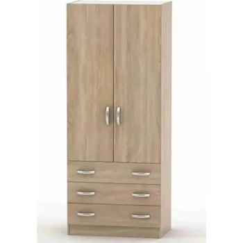 Šatní skříň Skříň, dub sonoma, BETTY 2 - SLEVA 3% s kodem radost25