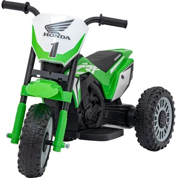 Dětské elektrovozidlo Mamido Dětská elektrická motorka Cross Honda CRF 450R zelená
