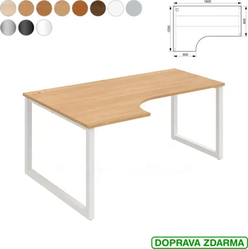 UE O 1800 60 P Hobis UNI - Stůl pracovní 180 x 120