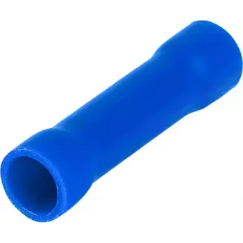 Kabelové oko Tracon KTH Izolované Cu lisovací spojky, modré, pocínované 2,5mm2, (L=25mm, d1=2,7mm), PVC (Tracon KTH)