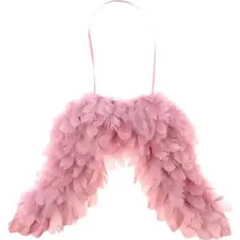 Vánoční dekorace Andělská křídla z peří - růžová AK1907-PINK - SLEVA 3% s kodem radost25