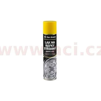 Barva ve spreji Lak stříbrný na ráfky 400 ml DEN BRAVEN